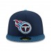 Men's Tennessee Titans New Era Navy 2017 Sideline Official 59FIFTY Fitted Hat 2744871